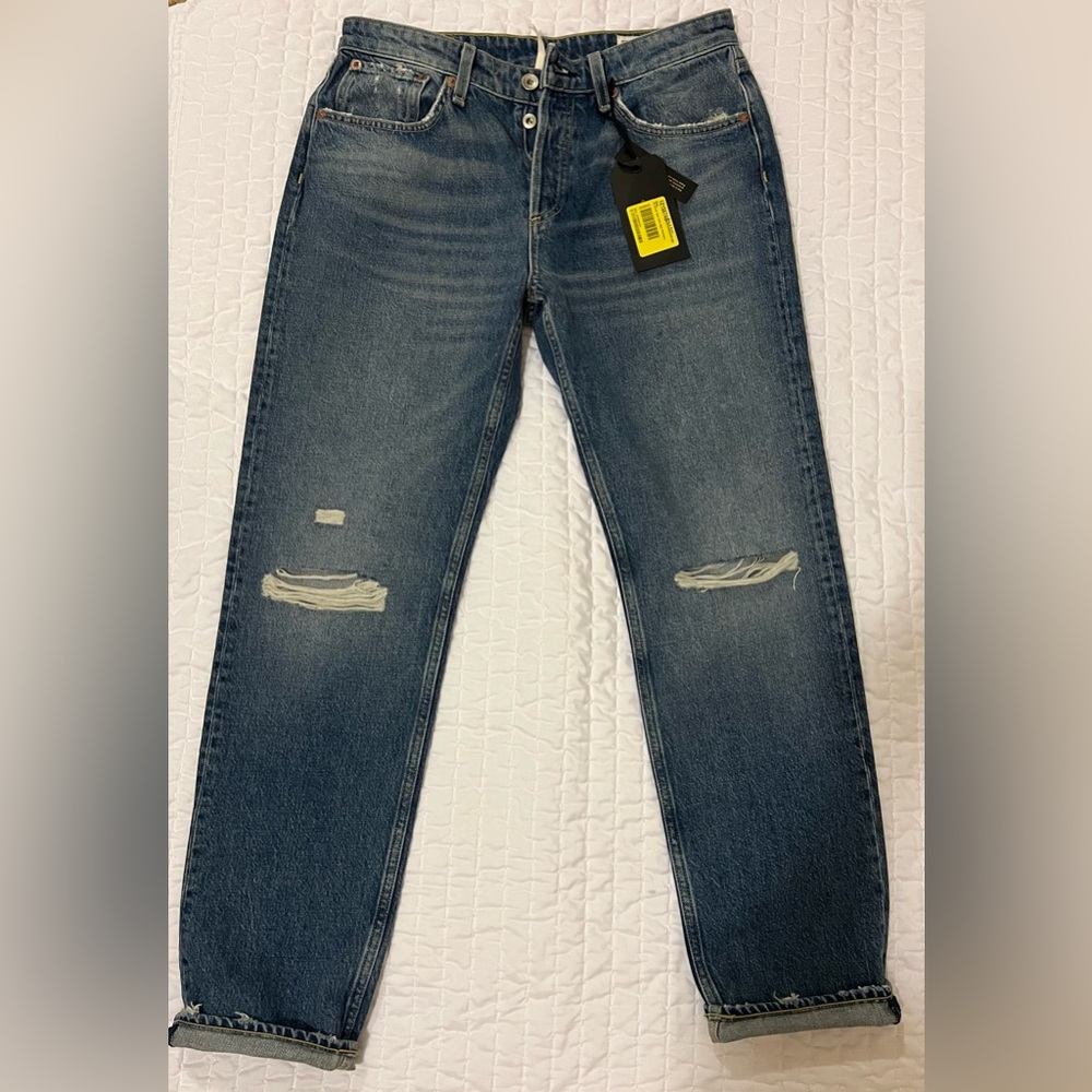 Rosa Rag & bone New York Mid-rise boyfriend size 26 jeans